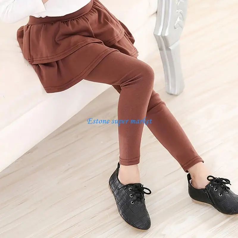 090B Classical Girls Leggings with Ruffle Skirt Comfortable for Multifunction Styling
090B Classical Girls Leggings with Ruffle Skirt Comfortable for Multifunction Styling