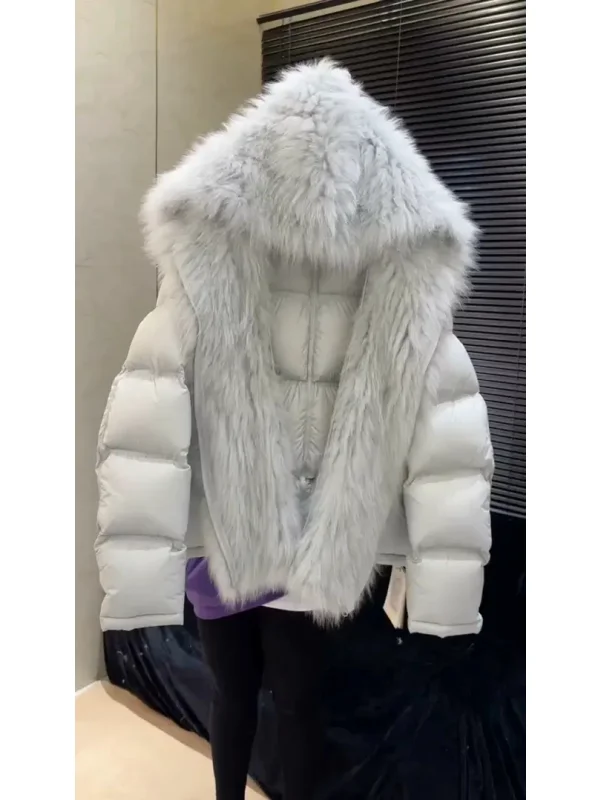 Корейская хлопковая куртка Sle Blue ort Thiened, женская зимняя новая модная теплая верхняя одежда с большим меховым воротником, пальто с хлебом
Корейская хлопковая куртка Sle Blue ort Thiened, женская зимняя новая модная теплая верхняя одежда с большим меховым воротником, пальто с хлебом