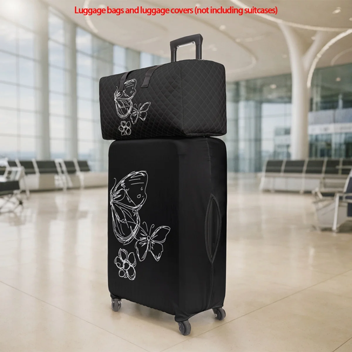 2pc Foldable, large-capacity, lightweight, unisex travel sports luggage set with protective cover
2pc Foldable, large-capacity, lightweight, unisex travel sports luggage set with protective cover