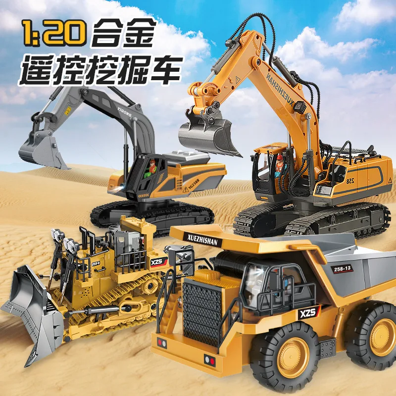 Remote Control Excavator Alloy Remote Control Car Excavator Engineering Car Dump Truck Children'S Toys Model Festival Gift
Remote Control Excavator Alloy Remote Control Car Excavator Engineering Car Dump Truck Children'S Toys Model Festival Gift