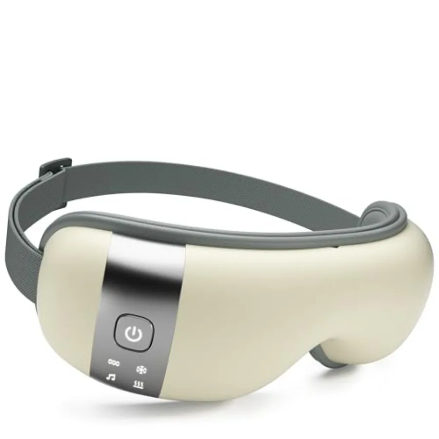 Ultra-Quiet Eye Massager with Heat and Cooling Lightweight Eye Massager for Relaxation and Eye Strain Relief 5 Modes Portable E
Ultra-Quiet Eye Massager with Heat and Cooling Lightweight Eye Massager for Relaxation and Eye Strain Relief 5 Modes Portable E