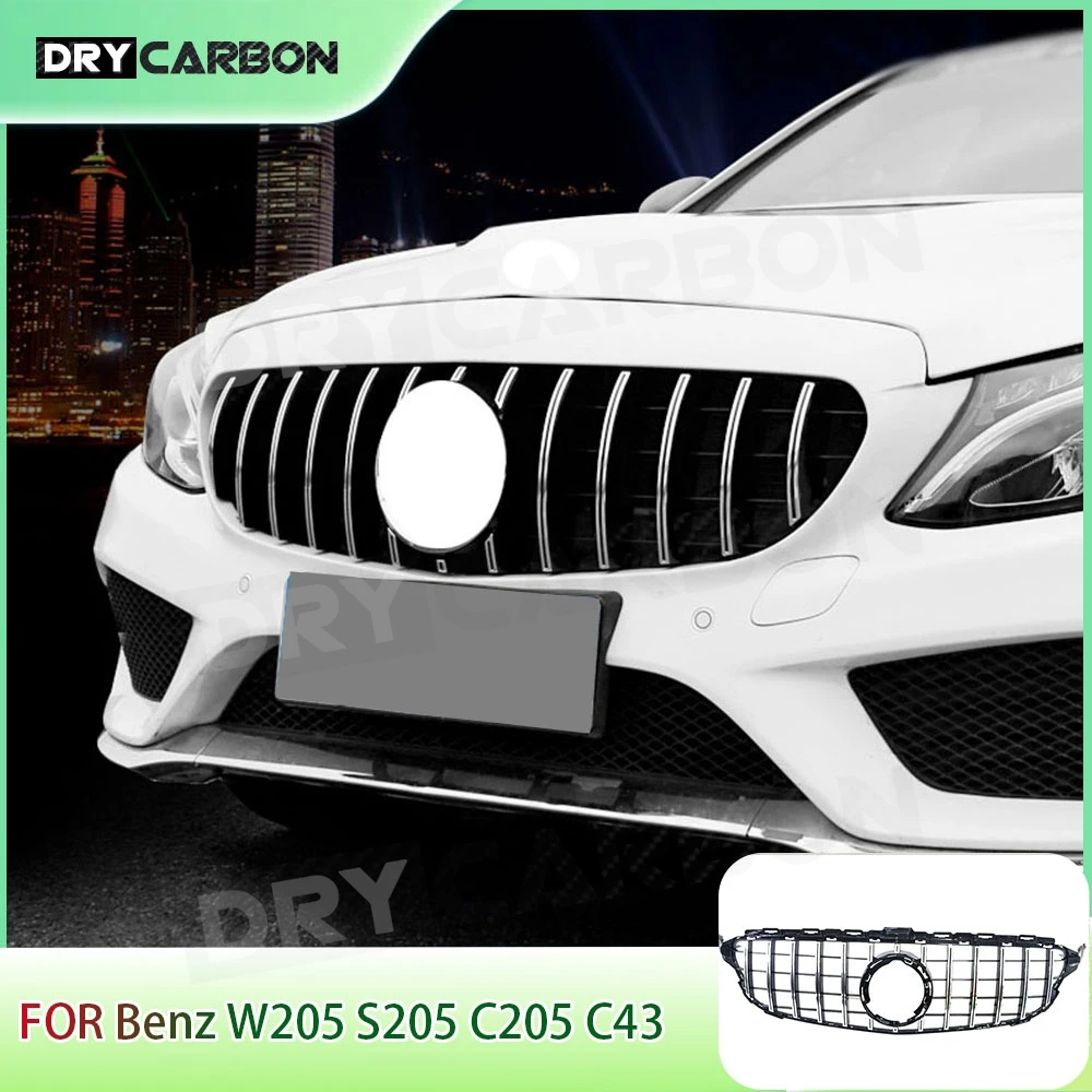 Передняя решетка бампера для Mercedes Benz C Class W205 S205 C205 C43 C260 C250 C180 C200 C300 2015 2016 2017 2018
Передняя решетка бампера для Mercedes Benz C Class W205 S205 C205 C43 C260 C250 C180 C200 C300 2015 2016 2017 2018