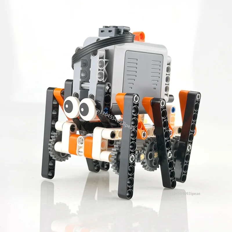 Hot Hexapod Bionic Robot Building Blocks Set 6-Legged Walking Robot Technical Power Motor Education DIY MOC Kids Bricks Toy Gift
Hot Hexapod Bionic Robot Building Blocks Set 6-Legged Walking Robot Technical Power Motor Education DIY MOC Kids Bricks Toy Gift