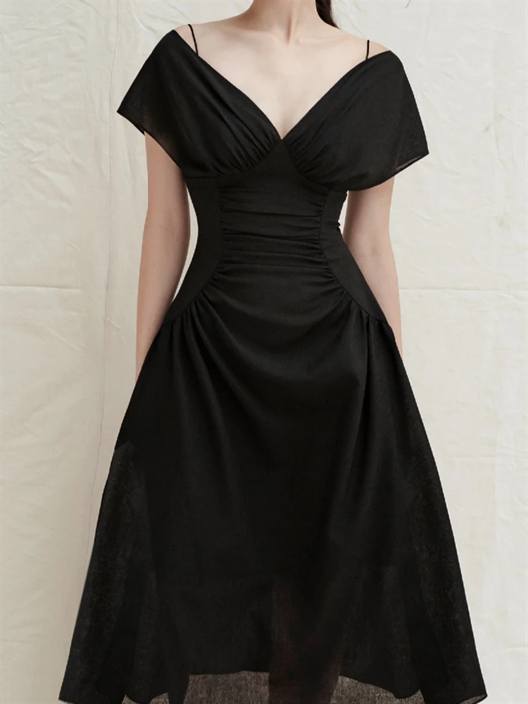 A-Line Vintage Solid Black Party Lace Sexy Woman Dress Mesh Boho Short Sleeve Embroidery Dresses Women Elegant Summer Vestido
A-Line Vintage Solid Black Party Lace Sexy Woman Dress Mesh Boho Short Sleeve Embroidery Dresses Women Elegant Summer Vestido