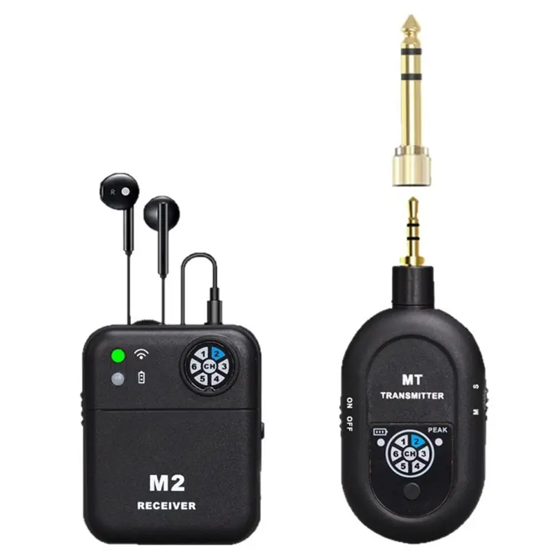 Беспроводная система мониторинга внутриушного звука CJSD 2.4 ГГц, передатчик и приемник для музыкальной студии, прямой трансляции и сцены
Беспроводная система мониторинга внутриушного звука CJSD 2.4 ГГц, передатчик и приемник для музыкальной студии, прямой трансляции и сцены