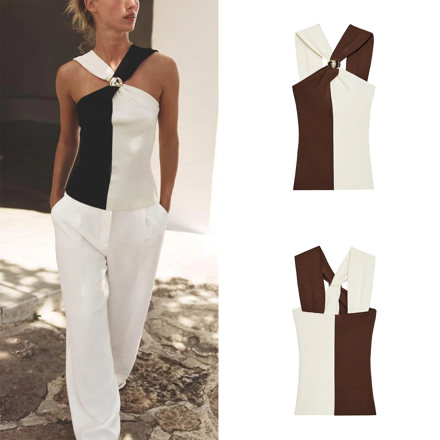 Модный вязаный аккор, женский слэ, осень 2025 Ne, подвесной топ, качественный элегантный жилет марки Z, верхняя одежда
Модный вязаный аккор, женский слэ, осень 2025 Ne, подвесной топ, качественный элегантный жилет марки Z, верхняя одежда