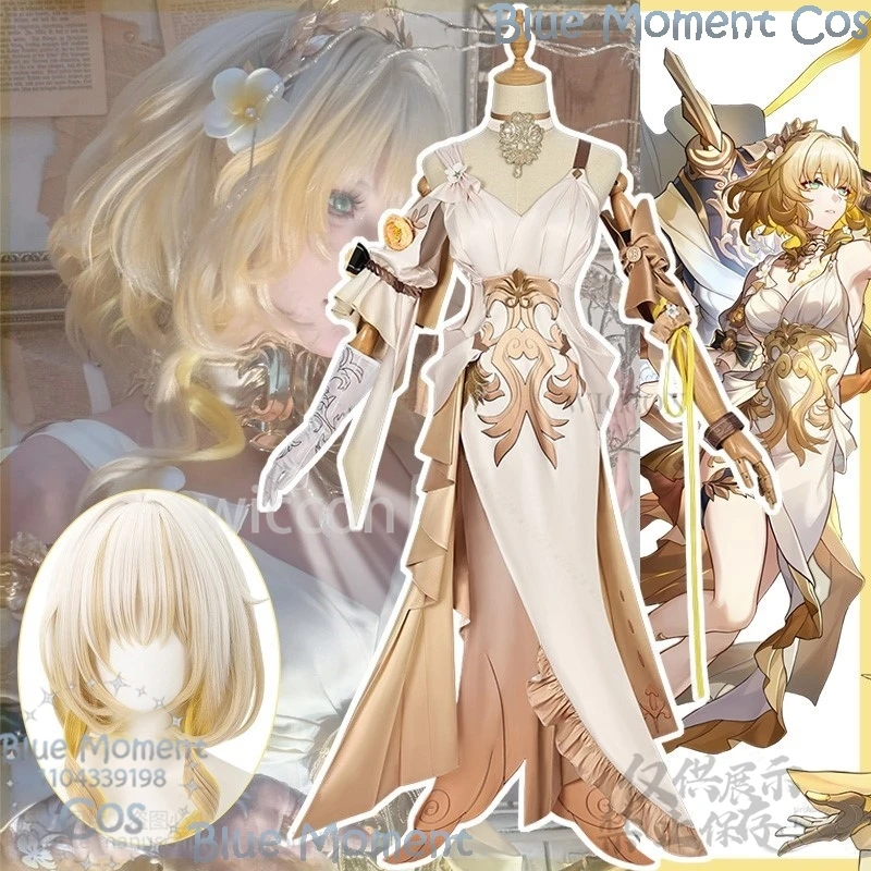 Anime Game Honkai: Star Rail Cosplay Aglaea Costume Evening Dress Long Skirts Wig Girls Halloween Christmas Women Cos Customized
Anime Game Honkai: Star Rail Cosplay Aglaea Costume Evening Dress Long Skirts Wig Girls Halloween Christmas Women Cos Customized