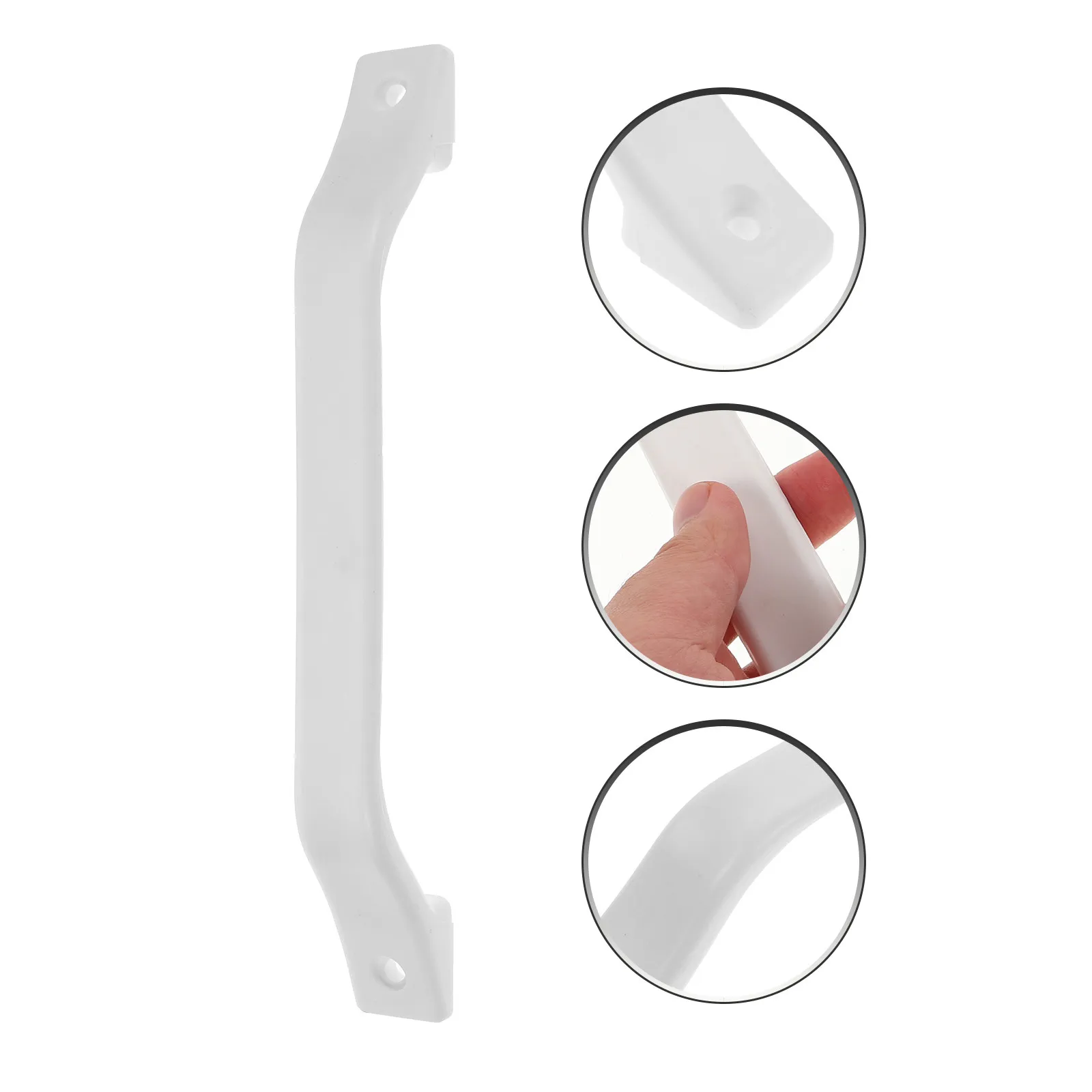1Set Rv Plastic Handrail Bathroom Grab Bar Stair Support Shower Grab Bar Trailer Screen Door Handle Safety Assist Handle
1Set Rv Plastic Handrail Bathroom Grab Bar Stair Support Shower Grab Bar Trailer Screen Door Handle Safety Assist Handle