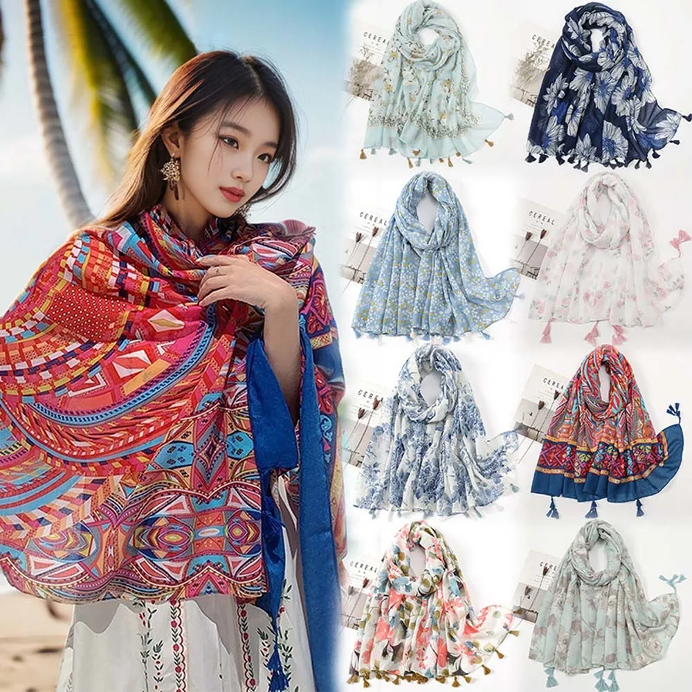 90x180cmTassel Scarf Women Shawl Viscose Cotton Scarf Hijab Wraps Popular Muslim Hijabs Turban Headband Lady Soft Scarf
90x180cmTassel Scarf Women Shawl Viscose Cotton Scarf Hijab Wraps Popular Muslim Hijabs Turban Headband Lady Soft Scarf