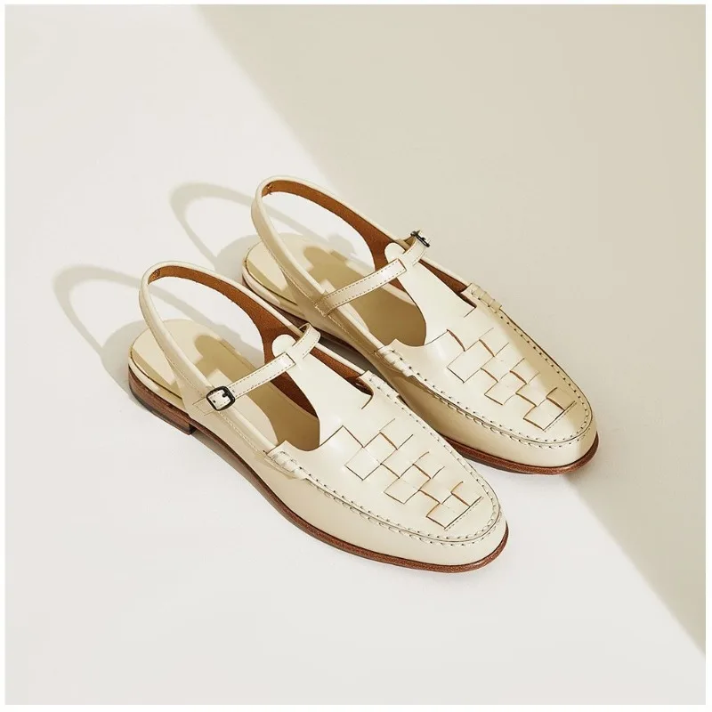 Retro Women's Shoes Fashion Classic Flat Sandals for Woman Comfortable Vacation Casual Shoes Designer Shoes Sandalias De Mujer
Retro Women's Shoes Fashion Classic Flat Sandals for Woman Comfortable Vacation Casual Shoes Designer Shoes Sandalias De Mujer
