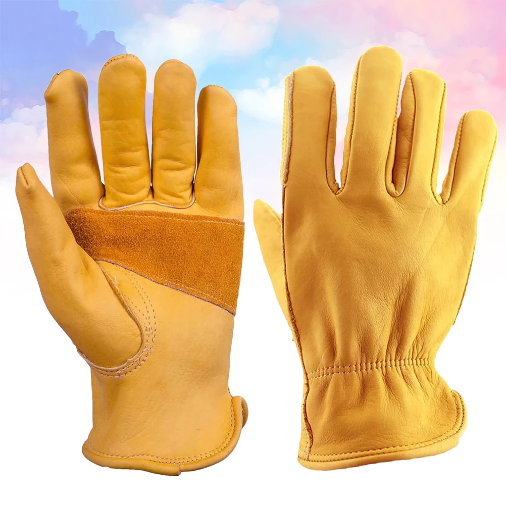 Gloves Cowhide Anti-slip Motorcycle Gardening Labour Protection Premium Cattlehide Skidproof Hand Industrial
Gloves Cowhide Anti-slip Motorcycle Gardening Labour Protection Premium Cattlehide Skidproof Hand Industrial