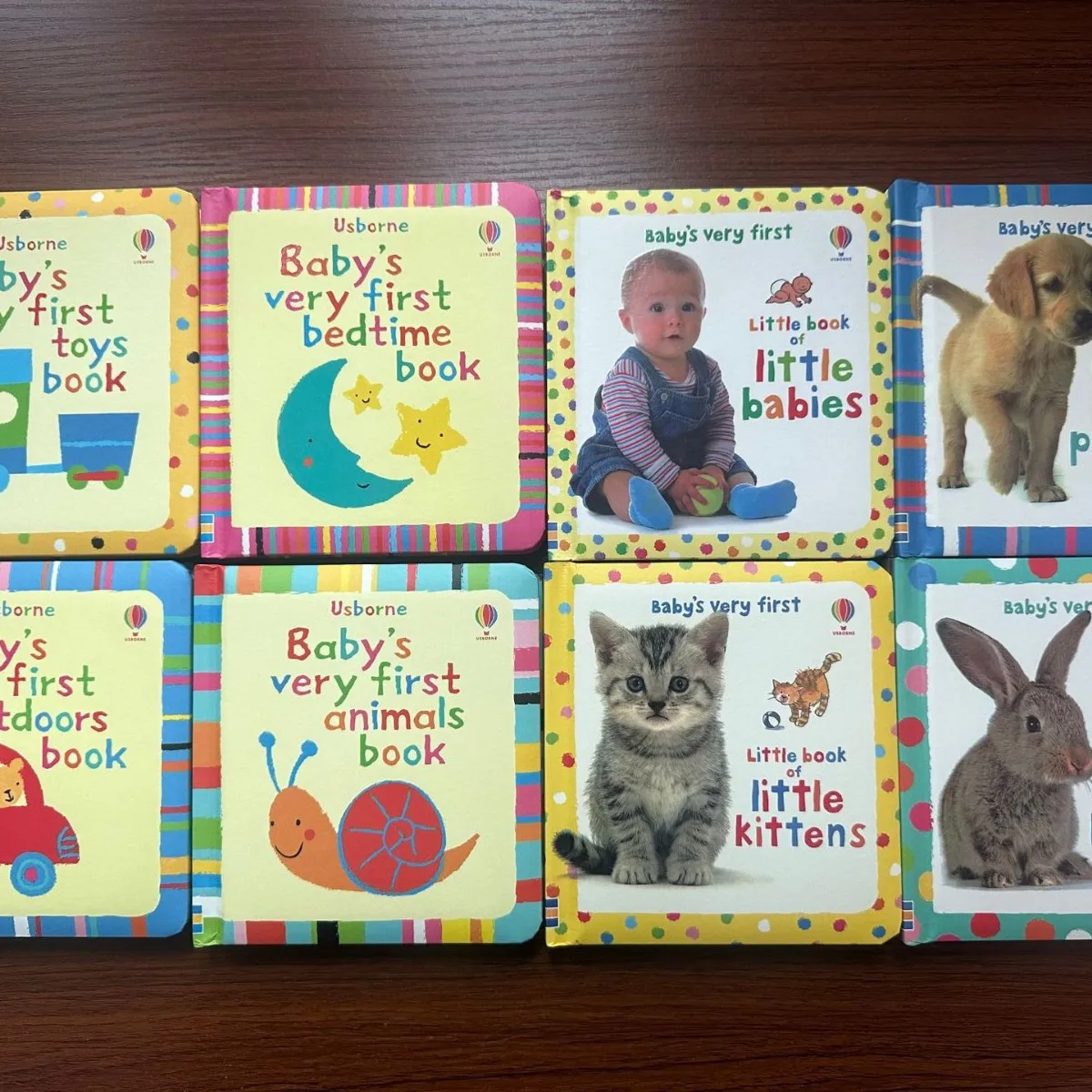 Baby's very first book 8 children's toy cardboard books, children's English enlightenment puzzle book
Baby's very first book 8 children's toy cardboard books, children's English enlightenment puzzle book