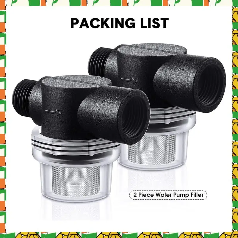 Professional Tool Water Pump Strainer Filter, RV Replacement 1/2 Twist-On Pipe Strainer With 50 Mesh Stainless Steel Filter Scre
Professional Tool Water Pump Strainer Filter, RV Replacement 1/2 Twist-On Pipe Strainer With 50 Mesh Stainless Steel Filter Scre