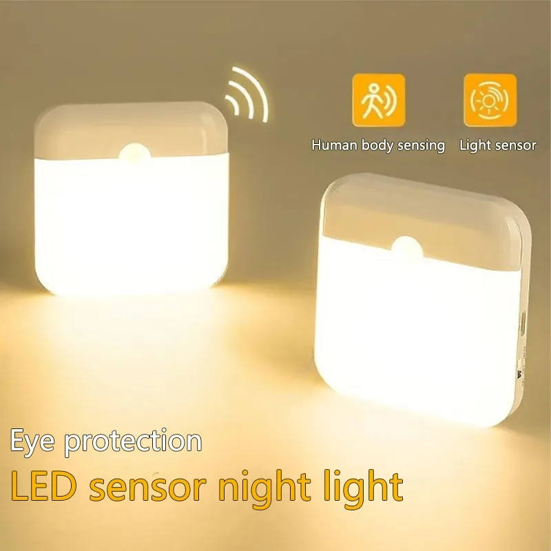 wireless LED Motion Sensor Light Night Light Magnetic Night Lamp for Kitchen Cabinet Wardrobe Lamp Staircase Closet Light
wireless LED Motion Sensor Light Night Light Magnetic Night Lamp for Kitchen Cabinet Wardrobe Lamp Staircase Closet Light