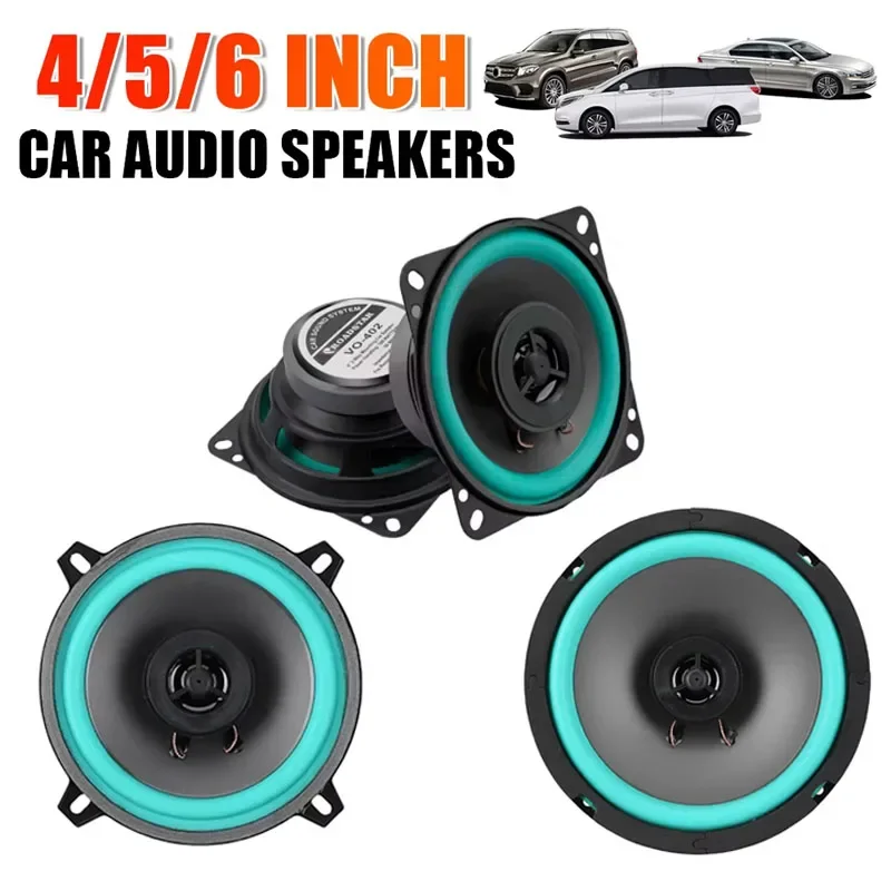 New 4/5/6 Inch Car Speakers HiFi Coaxial Subwoofer Universal Automotive Audio Music Full Range Frequency Car Stereo Speaker
New 4/5/6 Inch Car Speakers HiFi Coaxial Subwoofer Universal Automotive Audio Music Full Range Frequency Car Stereo Speaker