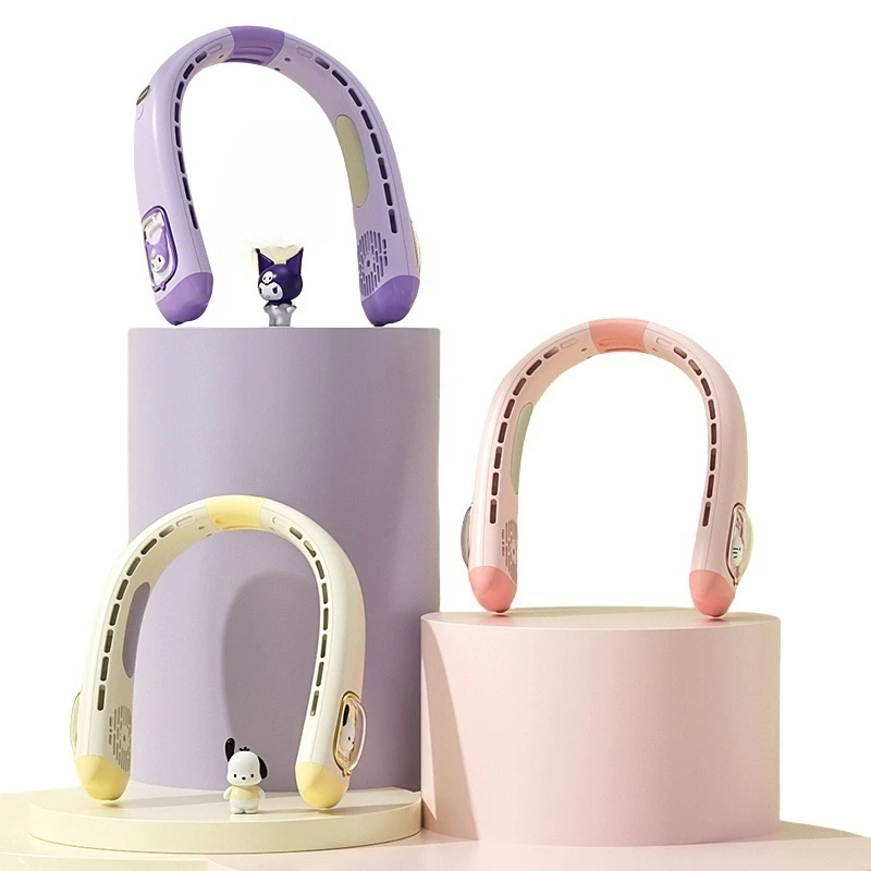 Kawaii Kuromi Neck Hanging Fan Personalized Cute Cartoon Peripheral Five Levels Summer Home Items Holiday Gifts Accessories
Kawaii Kuromi Neck Hanging Fan Personalized Cute Cartoon Peripheral Five Levels Summer Home Items Holiday Gifts Accessories