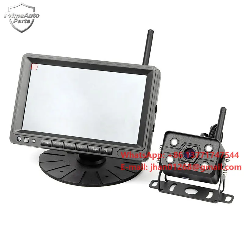 MELIA 7 Inch 1080P Digital Wireless Backup Camera System DVR Kit IP69K Waterproof IR for RV Truck Trailer
MELIA 7 Inch 1080P Digital Wireless Backup Camera System DVR Kit IP69K Waterproof IR for RV Truck Trailer