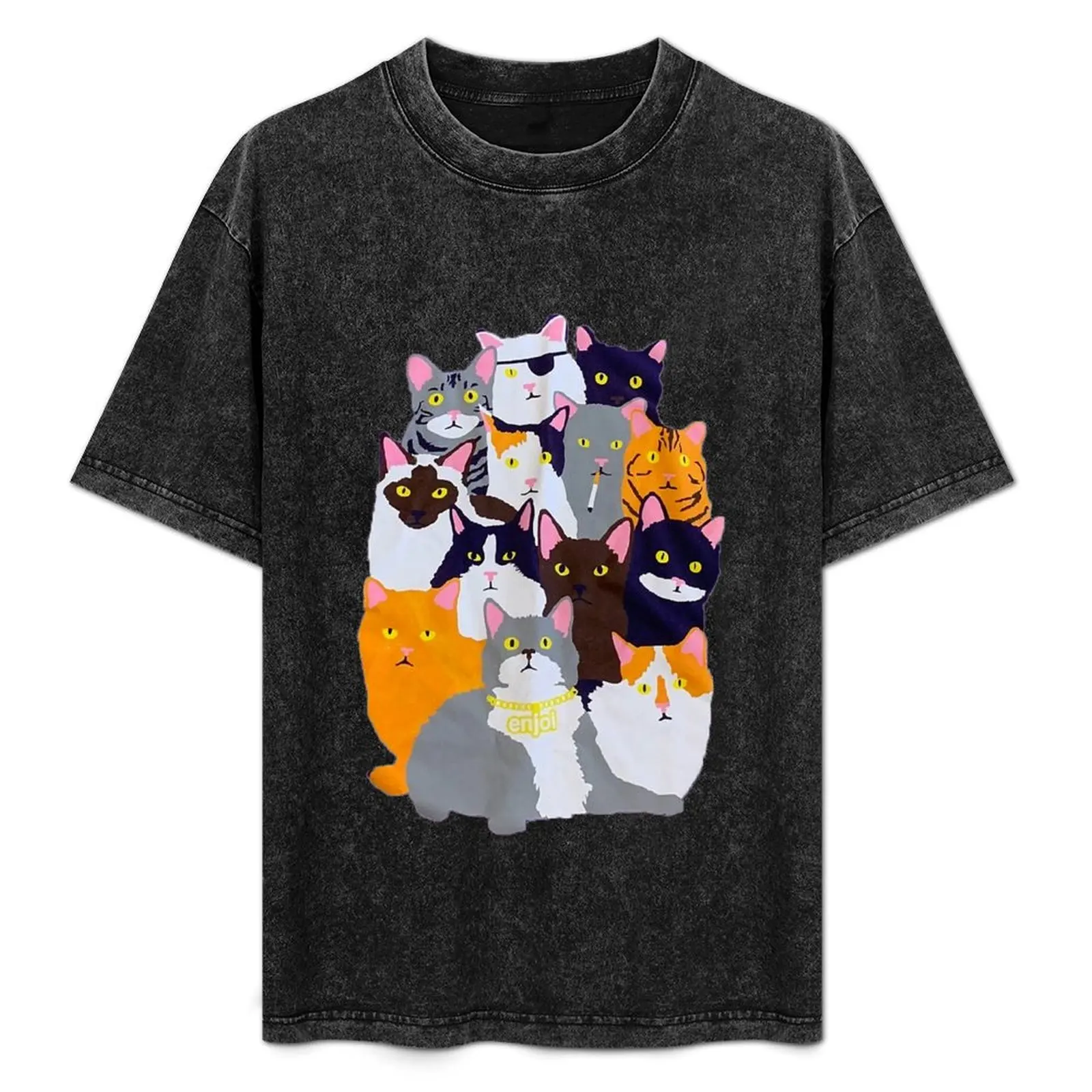 Vintage Y2K Enjoi Cat Gang T-Shirt Breathable Sportswear T-Shirt for Men
Vintage Y2K Enjoi Cat Gang T-Shirt Breathable Sportswear T-Shirt for Men