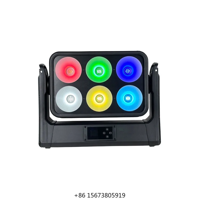 Светодиодный прожектор Blinder 1500W Moving Head Wash Light RGBW 4-в-1 LED COB IP65 с управлением DMX512, Ra95 CRI, 16000 люмен, с возможностью подключения
Светодиодный прожектор Blinder 1500W Moving Head Wash Light RGBW 4-в-1 LED COB IP65 с управлением DMX512, Ra95 CRI, 16000 люмен, с возможностью подключения