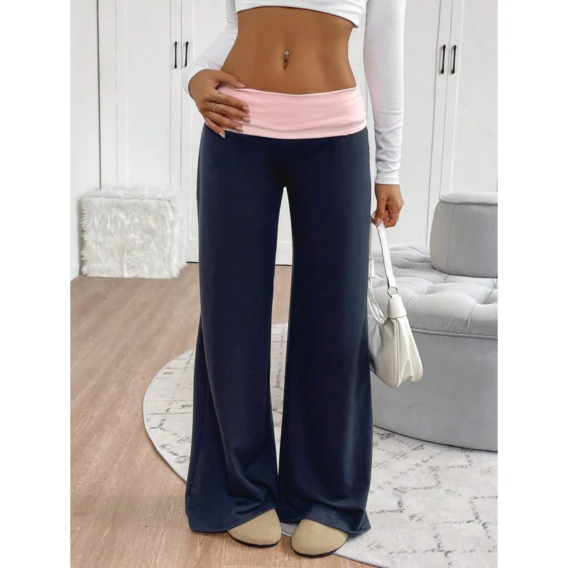 High Waist Flared Pants Women's Casual Trousers Wide Leg Pants Spring 2026 Neutral Style Other Material 100%
High Waist Flared Pants Women's Casual Trousers Wide Leg Pants Spring 2026 Neutral Style Other Material 100%