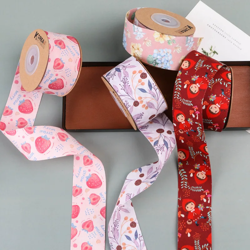 Little Red Riding Hood Strawberry Floral Double-Sided Ribbon Hair Accessories DIY Gift Flower Packaging Shoe Hat Bow Ribbon
Little Red Riding Hood Strawberry Floral Double-Sided Ribbon Hair Accessories DIY Gift Flower Packaging Shoe Hat Bow Ribbon