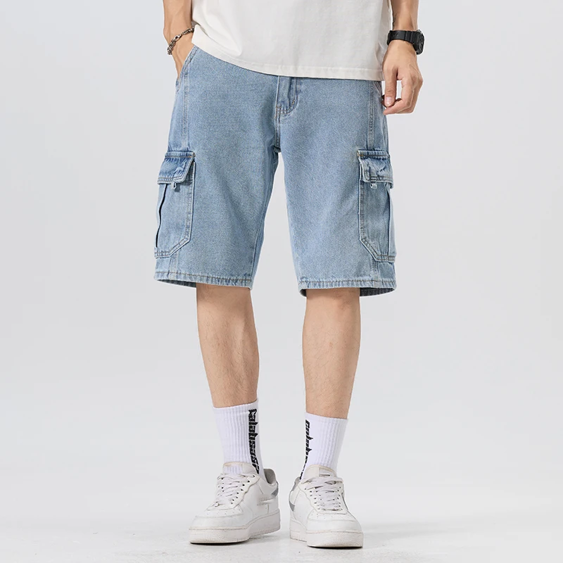 Men's Summer Cool Fashion Denim Jeans Six Pocket Design Regular Fit No Stretch Light Blue Trendy Casual Pants
Men's Summer Cool Fashion Denim Jeans Six Pocket Design Regular Fit No Stretch Light Blue Trendy Casual Pants