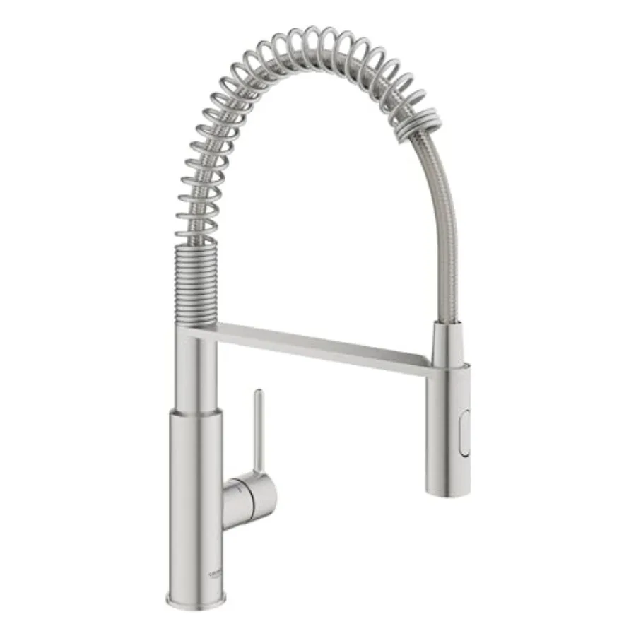 Single-Handle Semi-Pro Dual Spray Kitchen Faucet, 1.75 GPM, SuperSteel Infinity 30616DC0
Single-Handle Semi-Pro Dual Spray Kitchen Faucet, 1.75 GPM, SuperSteel Infinity 30616DC0