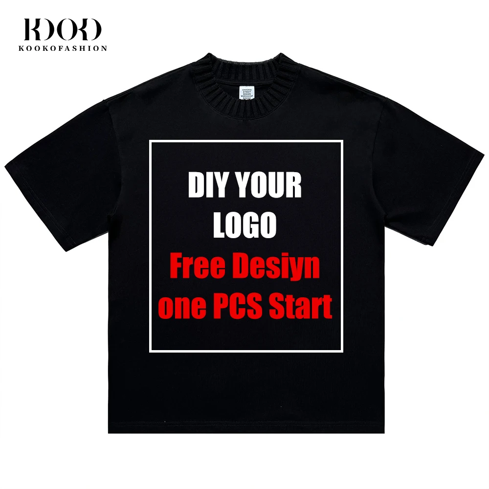 Custom T-shirt Men' 305G Knitted Sweater Half High Neck Retro Loose Cotton Solid Color Short-sleeved T-shirt Spring/Summer 2025
Custom T-shirt Men' 305G Knitted Sweater Half High Neck Retro Loose Cotton Solid Color Short-sleeved T-shirt Spring/Summer 2025