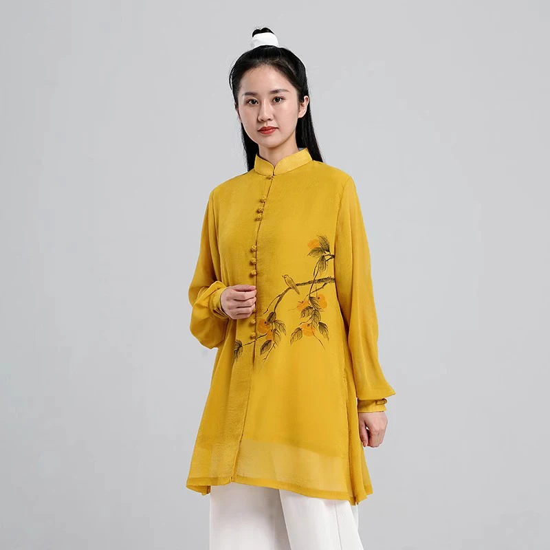 Women's Elegant Martial Arts Clothes Tai Chi Uniform Kung Fu Performance and Competition Costume Traditional Chinese Style
Women's Elegant Martial Arts Clothes Tai Chi Uniform Kung Fu Performance and Competition Costume Traditional Chinese Style