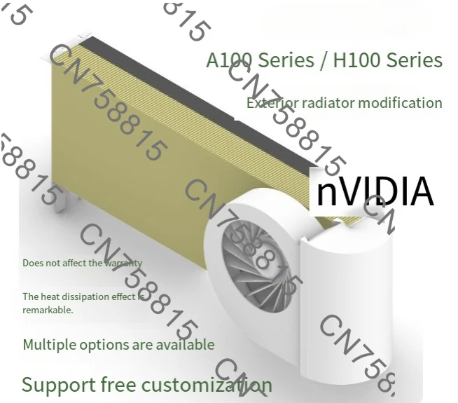 U Turbo Cooling Fan For NVIDIA Tsla A16, A30, A40, A80, A100, A800, H100, H800, L40, 170HX
U Turbo Cooling Fan For NVIDIA Tsla A16, A30, A40, A80, A100, A800, H100, H800, L40, 170HX
