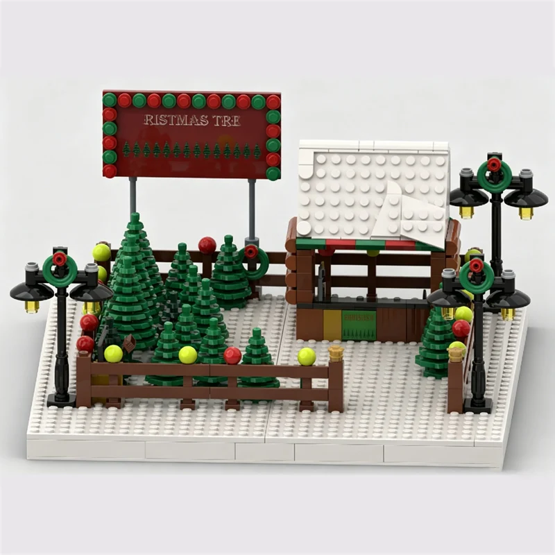City Street View Model MOC Building Bricks Christmas Tree Shop Modular Technology Gifts Holiday Assemble Children Toys Suit
City Street View Model MOC Building Bricks Christmas Tree Shop Modular Technology Gifts Holiday Assemble Children Toys Suit