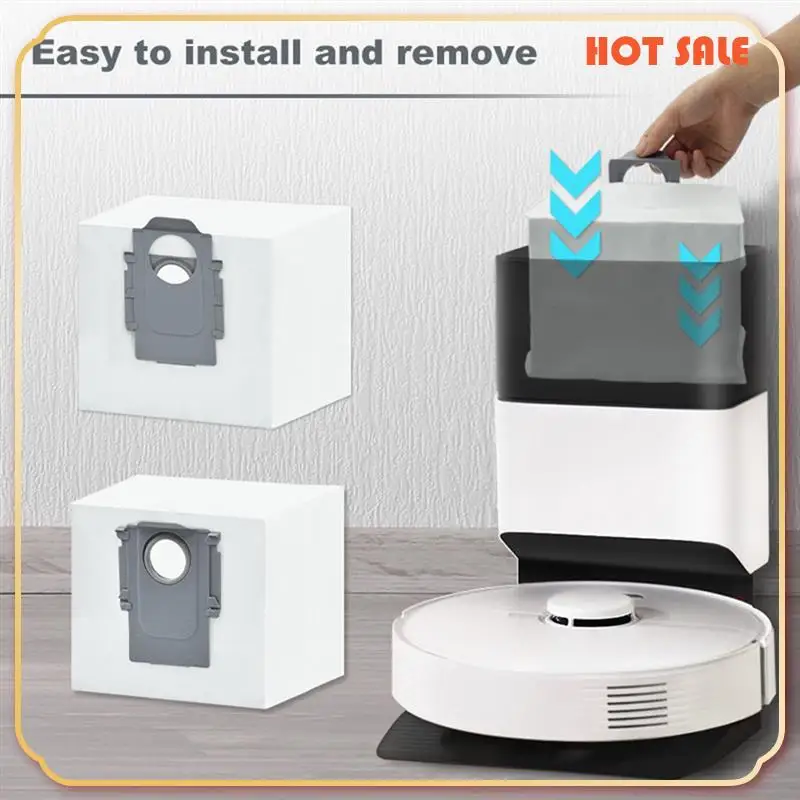 ABFA 6-пакет мешков для пыли для Roborock S8 Pro Ultra, S8 +, S7 Maxv Ultra/Max Ultra Robot Vacuum 2,5 л, запасные части для пылесосов
ABFA 6-пакет мешков для пыли для Roborock S8 Pro Ultra, S8 +, S7 Maxv Ultra/Max Ultra Robot Vacuum 2,5 л, запасные части для пылесосов