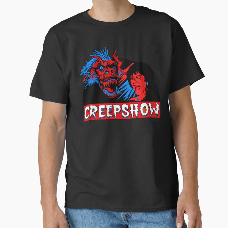 Creepshow 80s vintage Scream B movie retro tv shows Horror zombies Scary halloween gift T-shirt for fans Large size Tops S-6xl
Creepshow 80s vintage Scream B movie retro tv shows Horror zombies Scary halloween gift T-shirt for fans Large size Tops S-6xl
