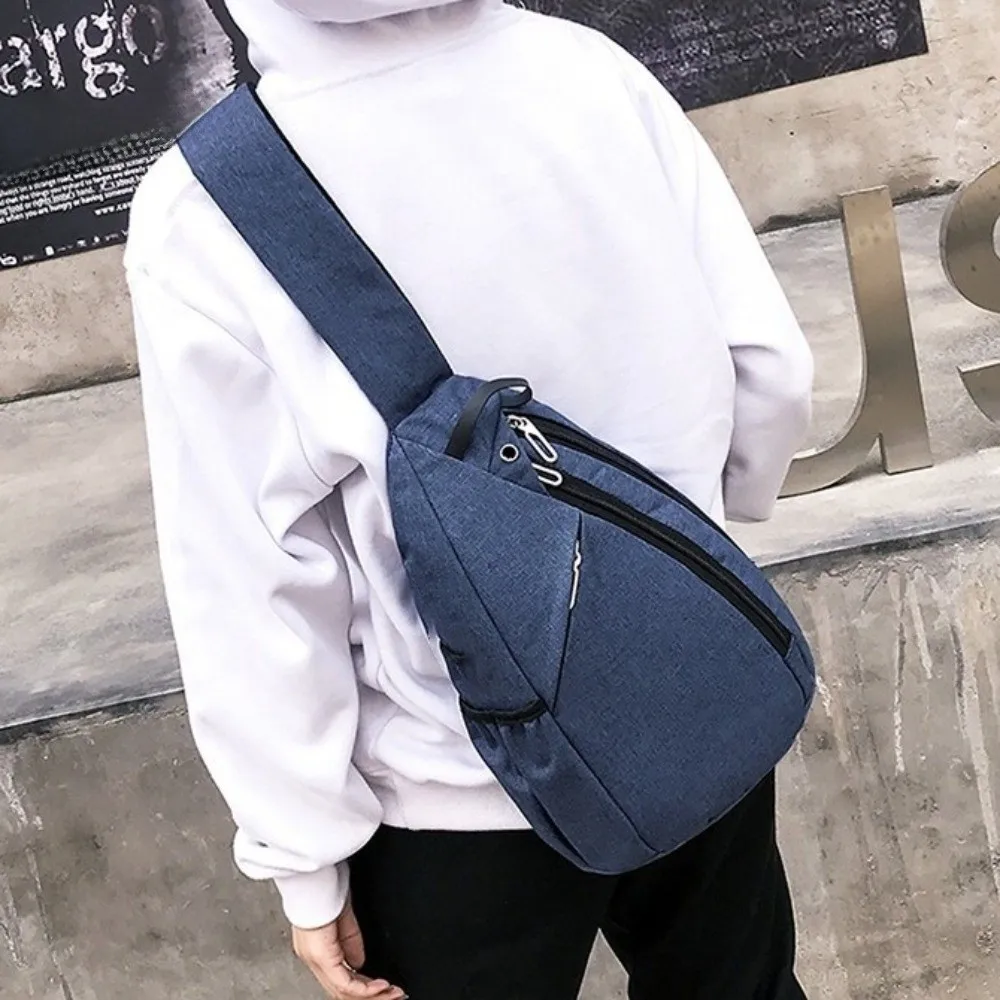 Multilayer Men's Chest Bag Large Capacity Solid Color Oxford Sling Shoulder Bag Adjustable Strap Multifunctional
Multilayer Men's Chest Bag Large Capacity Solid Color Oxford Sling Shoulder Bag Adjustable Strap Multifunctional