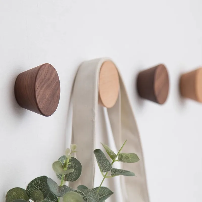 Natural Wood Clothes Hanger Wall Mounted Coat Hook Decorative Key Holder Hat Scarf Handbag Storage Robe Hanger Bathroom Rack
Natural Wood Clothes Hanger Wall Mounted Coat Hook Decorative Key Holder Hat Scarf Handbag Storage Robe Hanger Bathroom Rack