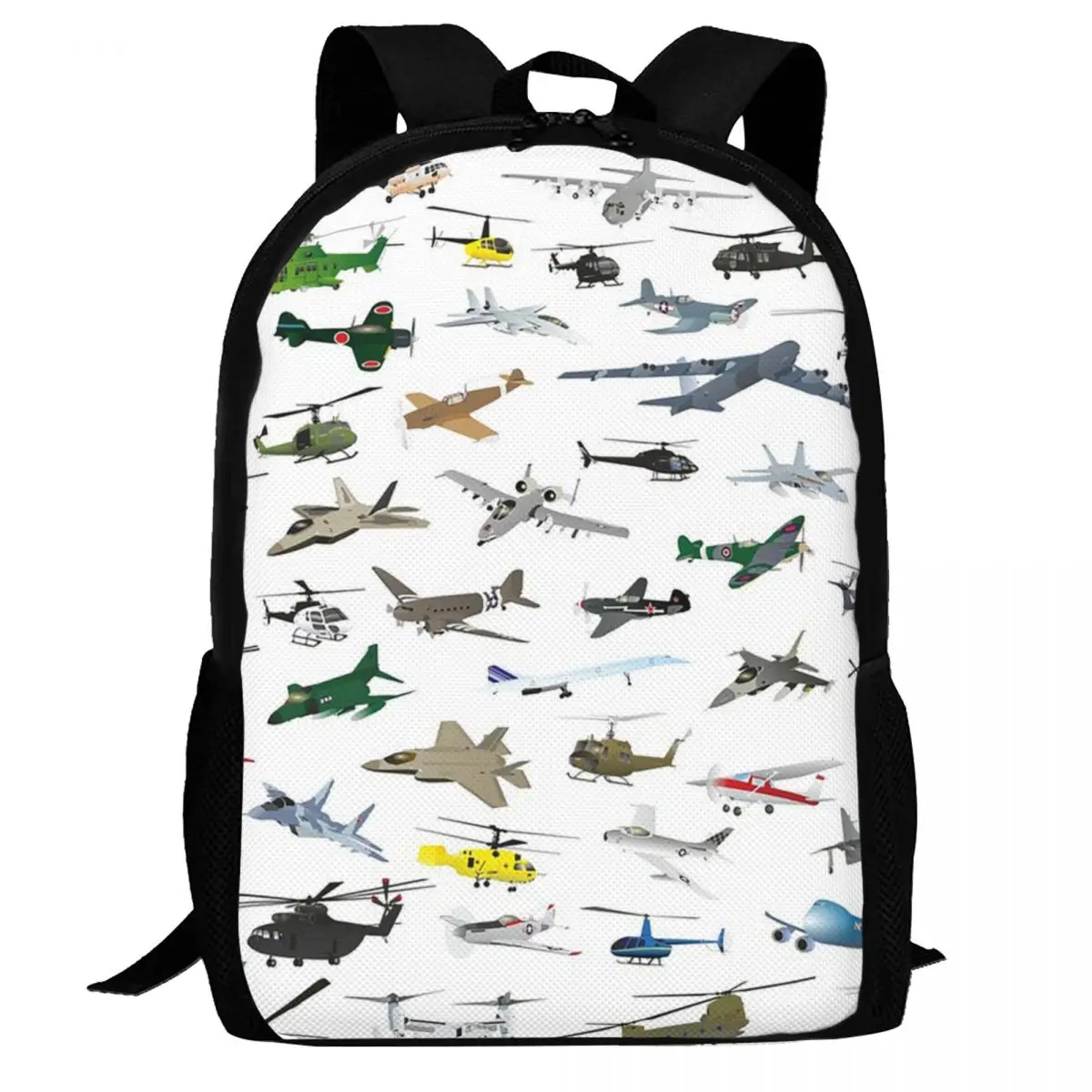 Various Colorful Airplanes And Helicopters Backpack Daypack Large Capacity BookBag School Bag Shoulder Bags for Men Women
Various Colorful Airplanes And Helicopters Backpack Daypack Large Capacity BookBag School Bag Shoulder Bags for Men Women