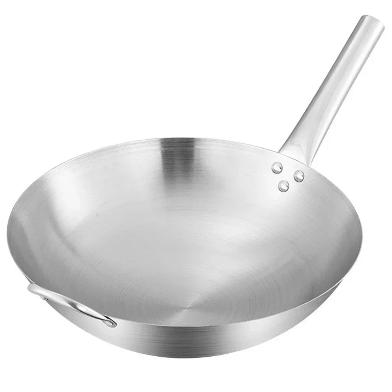 Stainless Steel Wok 1.8mm Thick High Quality Chinese Handmade Wok Traditional Non Stick Rusting Gas Wok Cooker Pan Cooking
Stainless Steel Wok 1.8mm Thick High Quality Chinese Handmade Wok Traditional Non Stick Rusting Gas Wok Cooker Pan Cooking
