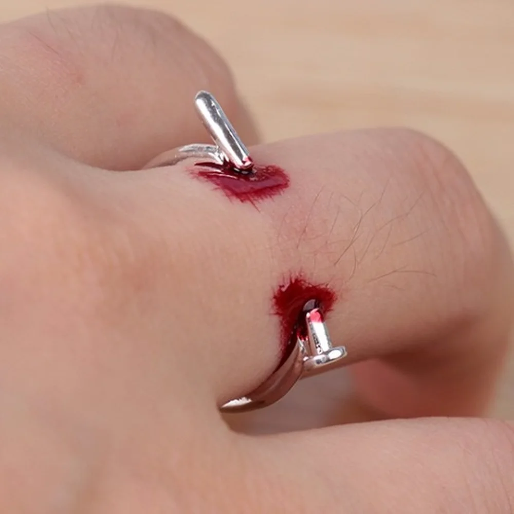 Resizable Funny Rings for Scary Nails Ring Props Jewelry Nail Ring Wedding Rings
Resizable Funny Rings for Scary Nails Ring Props Jewelry Nail Ring Wedding Rings