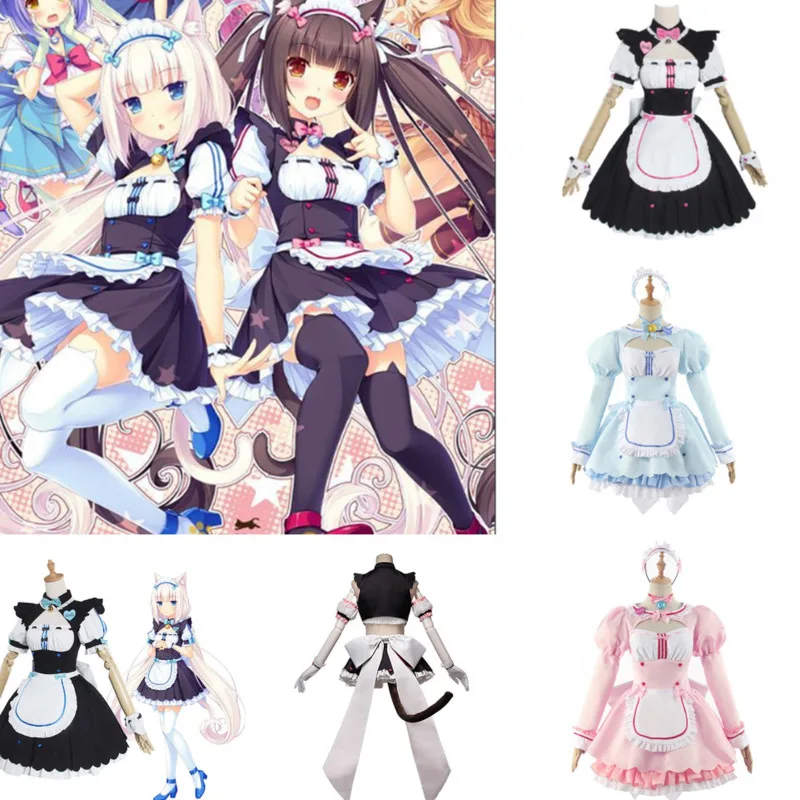 Y2K Cat Maid Cosplay Costume Anime Pink Chocolate Style Maid Dresses Cute Cat Girl Outfit Racing Girl Party Costume Women New
Y2K Cat Maid Cosplay Costume Anime Pink Chocolate Style Maid Dresses Cute Cat Girl Outfit Racing Girl Party Costume Women New