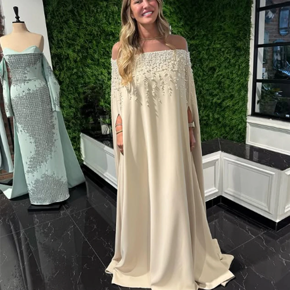 Customized High quality Classic Formal Jersey Pearl Straight Boat Neck Long Dresses Prom Dresses Exquisite Fashion
Customized High quality Classic Formal Jersey Pearl Straight Boat Neck Long Dresses Prom Dresses Exquisite Fashion