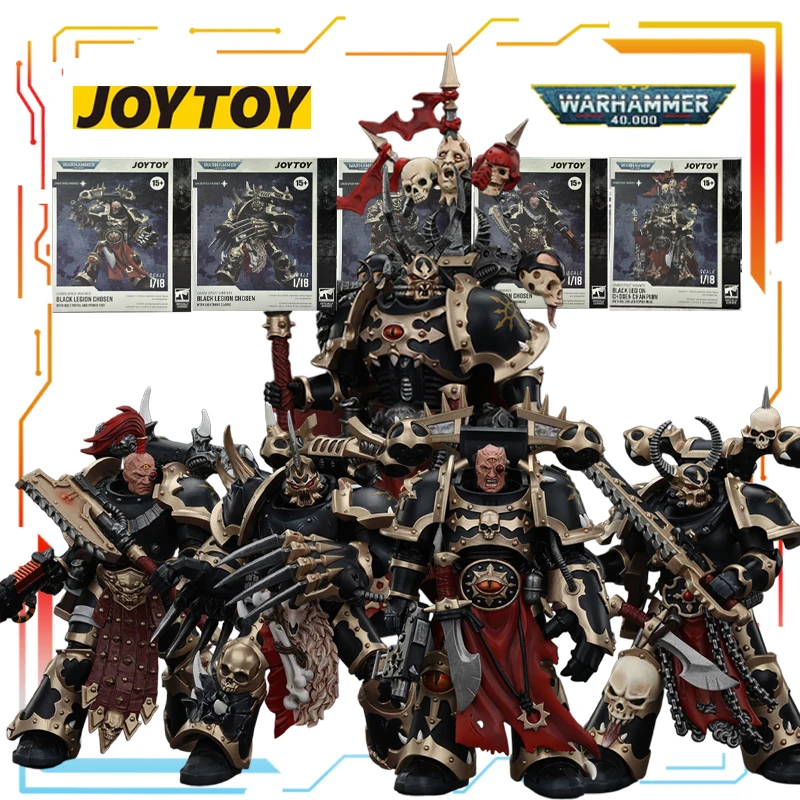 JOYTOY Original Warhammer 40k Series Choose The Warrior Squad Anime Action Figure Model Toys Collectible Model Gifts for Boys
JOYTOY Original Warhammer 40k Series Choose The Warrior Squad Anime Action Figure Model Toys Collectible Model Gifts for Boys