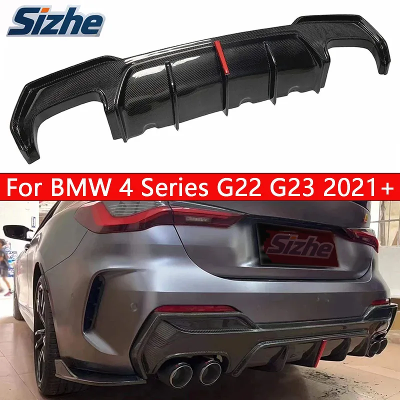 For BMW 4 Series (G22/G23) | 2021+ | Carbon Fiber Rear Lip Diffuser | Bumper Splitters Spoiler | Upgrade Body Kit Accessories
For BMW 4 Series (G22/G23) | 2021+ | Carbon Fiber Rear Lip Diffuser | Bumper Splitters Spoiler | Upgrade Body Kit Accessories