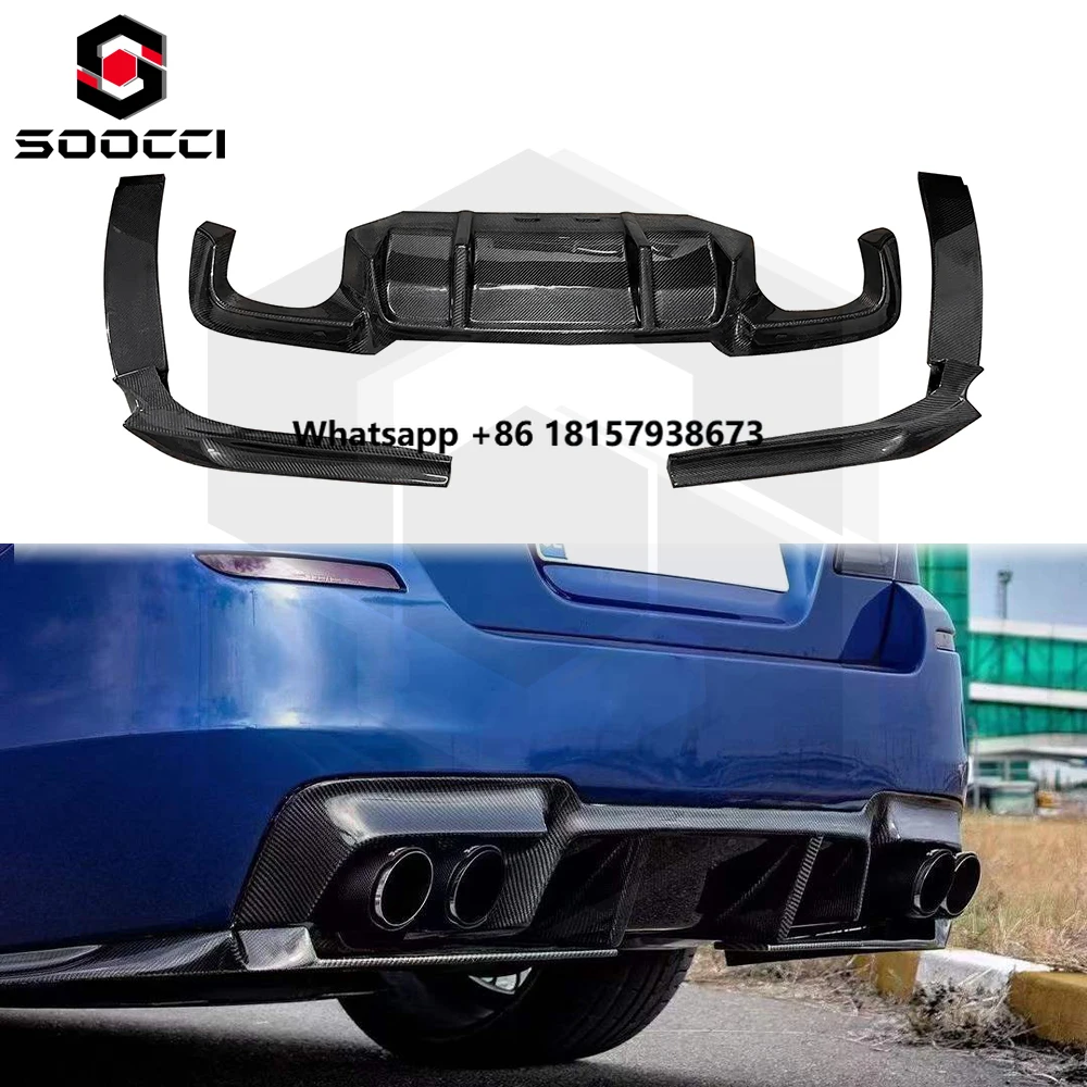 Carbon Fiber PSM Style F10 M5 Rear Diffuser for M5 F10 5 Series Rear Bumper Lip Diffuser Spoiler Body Kit 2010-2016
Carbon Fiber PSM Style F10 M5 Rear Diffuser for M5 F10 5 Series Rear Bumper Lip Diffuser Spoiler Body Kit 2010-2016