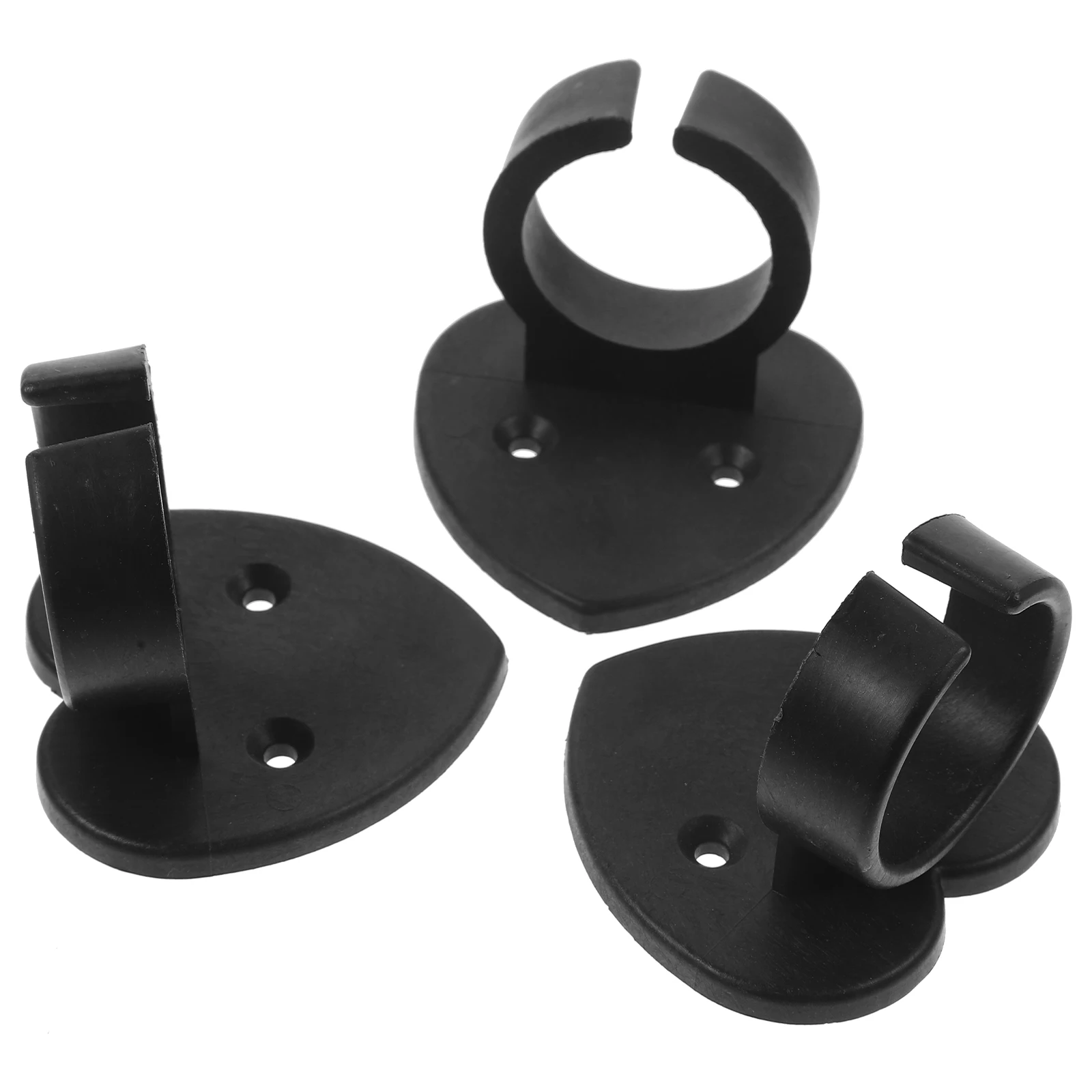 3 Pcs Wireless Microphones Heart-shaped Stand Clip Buckle Adhesive Plastic Holder Black Lifter
3 Pcs Wireless Microphones Heart-shaped Stand Clip Buckle Adhesive Plastic Holder Black Lifter