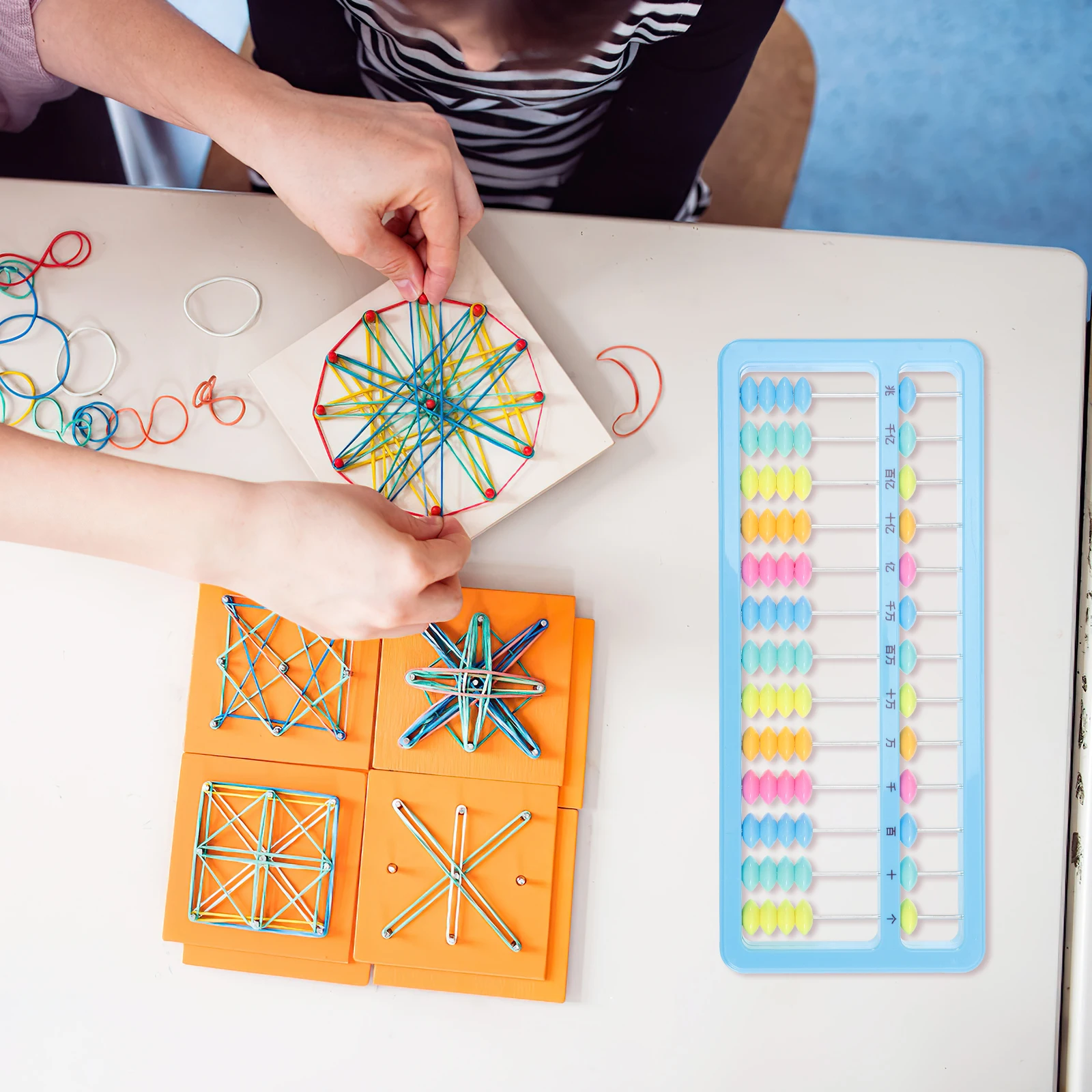 1 Pc Kids Abacus 5 Beads 11 Rows Random Color Plastic Material Math Teaching Tool Counting Manipulatives Arithmetic Toy
1 Pc Kids Abacus 5 Beads 11 Rows Random Color Plastic Material Math Teaching Tool Counting Manipulatives Arithmetic Toy