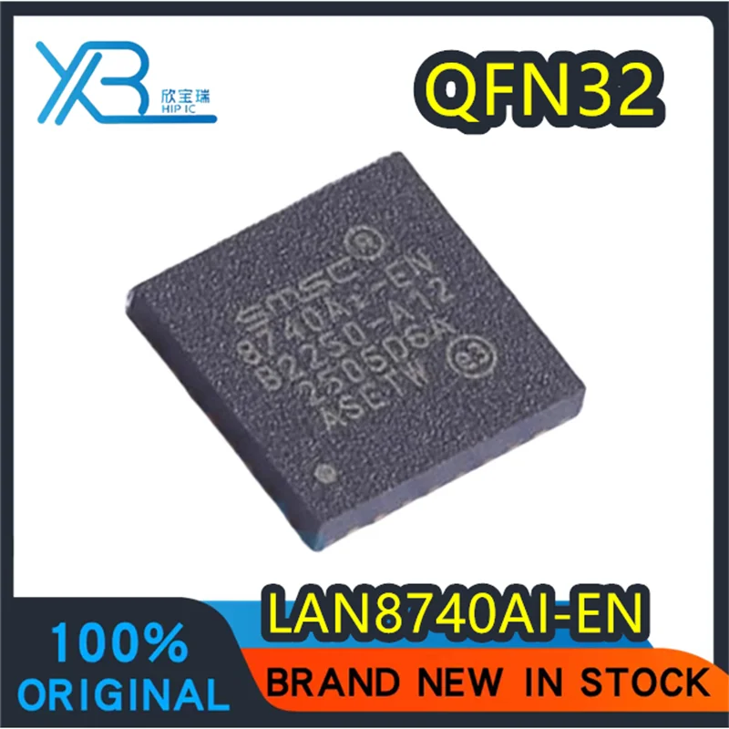 (1/50 pieces) LAN8740AI-EN-TR LAN8740AI-EN 8740Ai-EN QFN-32 New in stock Ethernet transceiver IC chip Electronics fast delivery
(1/50 pieces) LAN8740AI-EN-TR LAN8740AI-EN 8740Ai-EN QFN-32 New in stock Ethernet transceiver IC chip Electronics fast delivery