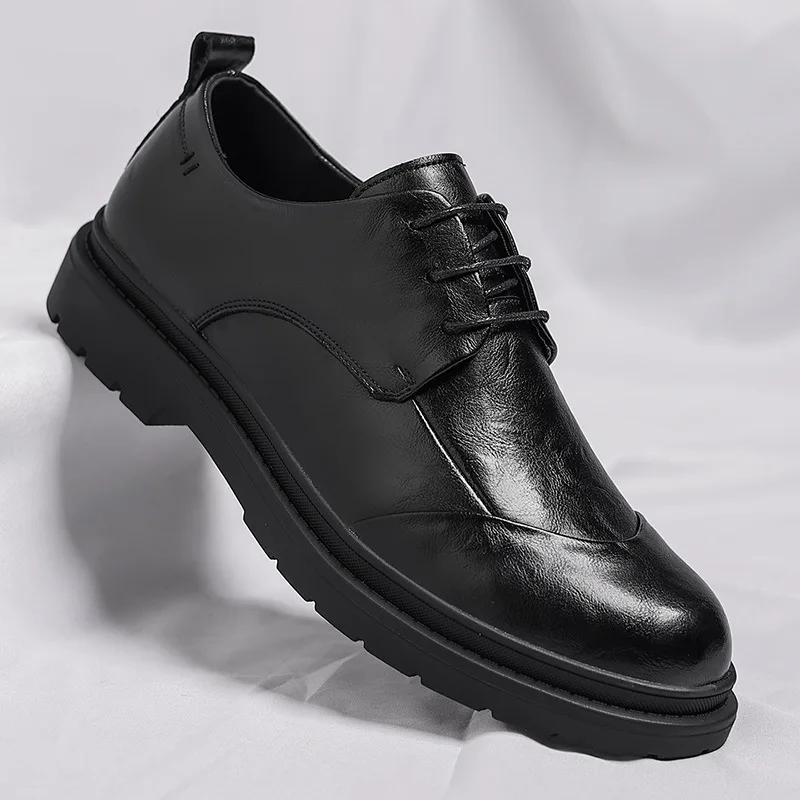 British-style Casual Wedding Shoes for Men Spring Autumn New Designer Dress Shoes Male Fashion Solid Color Leather Shoe Man
British-style Casual Wedding Shoes for Men Spring Autumn New Designer Dress Shoes Male Fashion Solid Color Leather Shoe Man