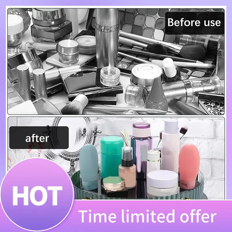 B69C Makeup Perfume Organizer, Rotating Turntable Organizer For Cabinet, Bathroom Vanity Tray Organizer With Capacity A Durable
B69C Makeup Perfume Organizer, Rotating Turntable Organizer For Cabinet, Bathroom Vanity Tray Organizer With Capacity A Durable