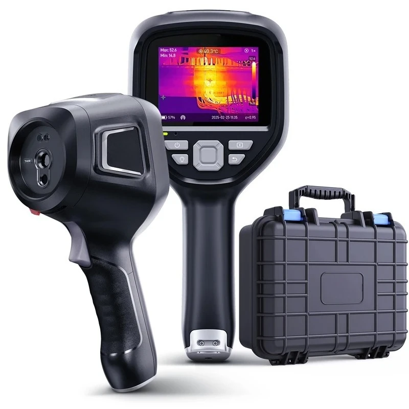 002 Thermal Imager 512*384 X³IR Resolution 4X Digital Zoom 550℃ Industry HVAC Inspect Thermal Camera
002 Thermal Imager 512*384 X³IR Resolution 4X Digital Zoom 550℃ Industry HVAC Inspect Thermal Camera