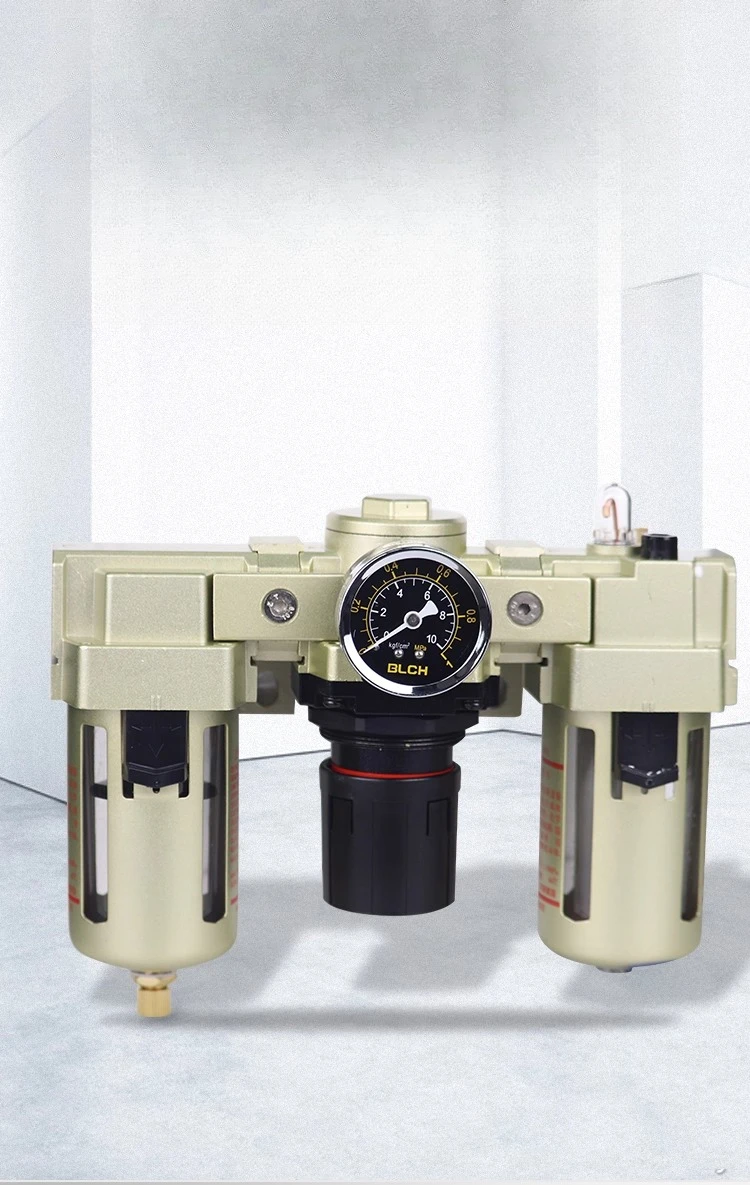 BLCH Bailing Pneumatic Filter Reducer Triple Separator AC4000-04-/06/D
BLCH Bailing Pneumatic Filter Reducer Triple Separator AC4000-04-/06/D